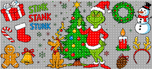 16oz Christmas-S  2443